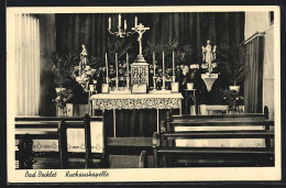 AK Bad Bocklet, Altar In Der Kurhauskapelle  - Sonstige & Ohne Zuordnung