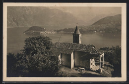 Cartolina Bellagio, Lago Di Como, Il Pomontorio Di Bellagio Visto Da S. Martino  - Como