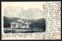 Cartolina Karersee, Kürsee-Hotel  - Altri & Non Classificati