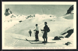 Cartolina Vallestretta, Il Monte Tabor Dal Piano Di Serù  - Sonstige & Ohne Zuordnung