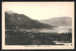 Cartolina Salò, Lago Di Garda, Panorama  - Altri & Non Classificati