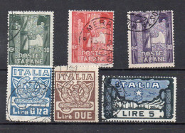 ITALIA Regno 1923 Marcia Su Roma - Mezclas (max 999 Sellos)