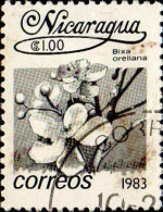 Nicaragua Poste Obl Yv:1263 Mi:2366 Bixa Oreliana (TB Cachet Rond) - Nicaragua