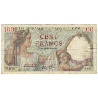 France, 100 Francs, Sully, 1939, P.4595, TB, Fayette:26.16, KM:94 - 100 F 1939-1942 ''Sully''
