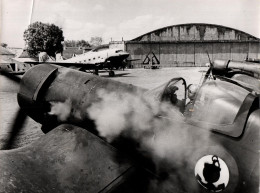 PHOTO SERVICE PRESSE AERONAVALE AVIATION CORSAIRE BATAILLE DU DAY INDOCHINE #3 1954 - Aviación