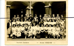 PHOTOGRAPHIE.. Photo De Classe . Collège Moderne Rue Mazenod ,  élèves Qui Posent Pour La Photo. 1951/52 - Personas Anónimos