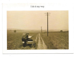 CPA  .Homme Avec Side-car  "Ido It My Way "   Non écrite      (1679) - Mannen