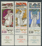 Israel 1973 YT  527/29 ** Año Nuevo / Los Profetas. - Unused Stamps (with Tabs)