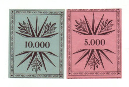 2 Billets De Jeu Banking, CNEP, Banque - Specimen