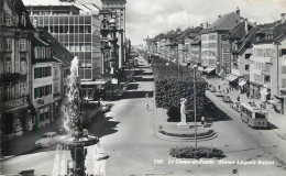 Postcard Switzerland La Chaux De Fonds Avenue Leopold Robert - Other & Unclassified