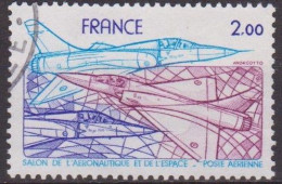 Aviation - Salon Aéronautique Du Bourget - FRANCE - Avion Dassault Mirage 2000 - N° 54 - 1981 - Used Stamps