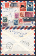 ITALY STAMPS.  1962 EXPRESS COVER TO ISRAEL - Posta Aerea