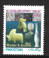 PAKISTAN. N°1120 De 2003. Marbre/Granite. - Minéraux