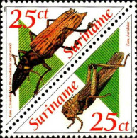 Suriname Poste N** Yv:1285/1296 Les Insectes - Surinam