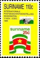 Suriname Poste N** Yv:1168/1170 Exposition Philatélique Washington - Suriname