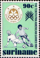 Suriname Poste N** Yv:1079/1081Jeux Sportifs Panaméricains - Suriname