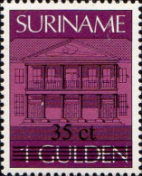 Suriname Poste N** Yv:1108/1111Série Courante Surcharge Nv.Valeur - Surinam