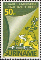 Suriname Poste N** Yv:1030/103110.Anniversaire De L'Indépendance - Surinam