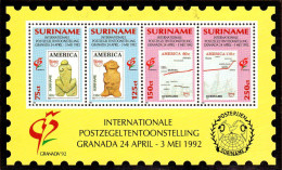 Suriname Bloc N** Yv:63 Mi:57 Internazionale Postzegeltentoonstelling Granada (Petit Def) - Suriname