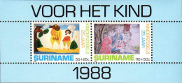 Suriname Bloc N** Yv:54 Voor Het Kind Dessin D'enfants - Surinam