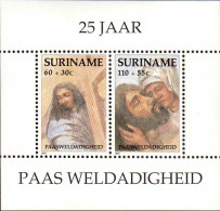 Suriname Bloc N** Yv:60 Mi:55 25 Jaar Paas Weldadigheit - Surinam