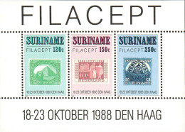 Suriname Bloc N** Yv:53 Mi:48 Exposition Philatélique Filacept - Surinam