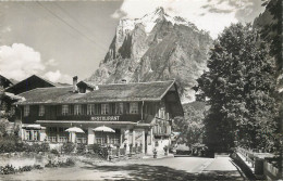 Postcard Switzerland Gasthof Steinbock Grindelwald - Andere & Zonder Classificatie