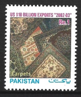 PAKISTAN. N°1119 De 2003. Tapis. - Textiles