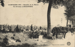 Campagne 1914 - Bataille De La Marne - Un Bivouac à Chaintrix "animés" "militaire" - Sonstige & Ohne Zuordnung