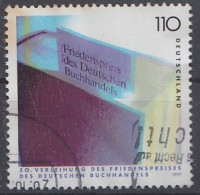 Deutschland Mi.Nr.2075 - 50.Verleihung Des Friedenspreises Des Deutschen Buchhandels - Used Stamps