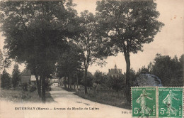 FRANCE - Esternay - Avenue Du Moulin De Laitre - Carte Postale Ancienne - Esternay
