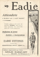 Biciclette EADIE FITTINGS - Pubblicitï¿½ Del 1909 - Old Advertising - Pubblicitari