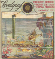 LIVELGRAF Indicatore Benzina - Illustrazione A Colori - Pubblicitï¿½ 1920 - Pubblicitari