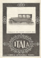 Automobile ITALA Mod. 50 Per Turismo - Pubblicitï¿½ Del 1920 - Old Advert - Pubblicitari