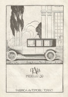 Automobile ITALA Modello 50 - Pubblicitï¿½ Del 1920 - Old Advertising - Pubblicitari