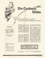 ROBBIALAC - Pubblicitï¿½ Del 1925 - Old Advertising - Pubblicitari