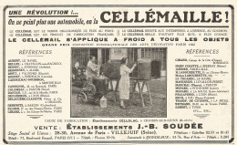 Vernici Cellï¿½maille - Pubblicitï¿½ Del 1926 - Old Advertising - Advertising