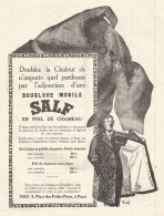 Cappotti SALF - Pubblicitï¿½ Del 1926 - Old Advertising - Pubblicitari