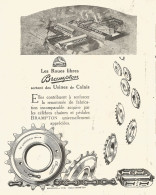 Les Roues Libres BRAMPTON - Pubblicitï¿½ Del 1925 - Old Advertising - Advertising