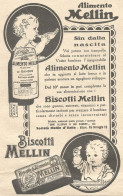Biscotti Di Alimento MELLIN - Pubblicitï¿½ Del 1932 - Old Advertising - Publicités