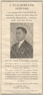 PROTON - Emilio Foki - Boretto (Reggio Emilia) - Pubblicitï¿½ Del 1932 - Ad - Publicités