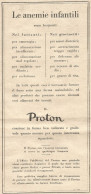 PROTON - Pubblicitï¿½ Del 1932 - Old Advertising - Publicités