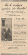 PROTON - Maria Cottino - Torino - Pubblicitï¿½ Del 1932 - Old Advertising - Advertising