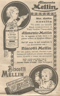 Alimento MELLIN - Sin Dalla Nascita... - Pubblicitï¿½ Del 1932 - Old Advert - Advertising