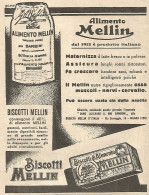 Biscotti MELLIN - Pubblicitï¿½ Del 1932 - Old Advertising - Advertising