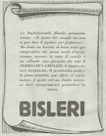 Ferro-China BISLERI - Pubblicitï¿½ Del 1932 - Old Advertising - Publicités