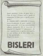 Ferro-China BISLERI - Pubblicitï¿½ Del 1932 - Old Advertising - Advertising