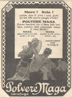 Polvere MAGA - Pubblicitï¿½ Del 1932 - Old Advertising - Publicités