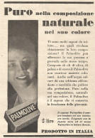 Sapone PALMOLIVE - Puro Nella Composizione... - Pubblicitï¿½ Del 1932 - Ad - Publicités