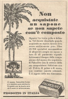 Sapone PALMOLIVE - Pubblicitï¿½ Del 1932 - Vintage Advertising - Advertising